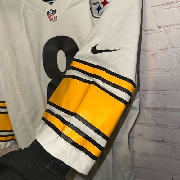 Nike Pittsburgh Steelers Kenny Pickett #8 Men's 2XL NFL Jersey - Picture 2 of 10